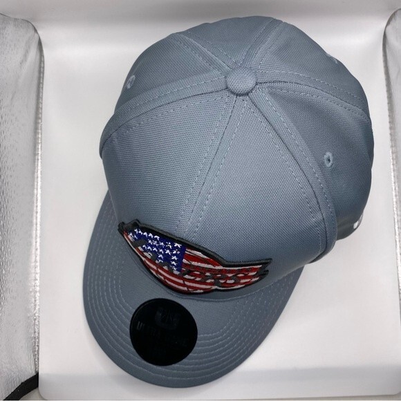 Los Angeles Lakers Ultra Game Hat One Size Stretch USA American Flag Patriotic - Picture 7 of 13